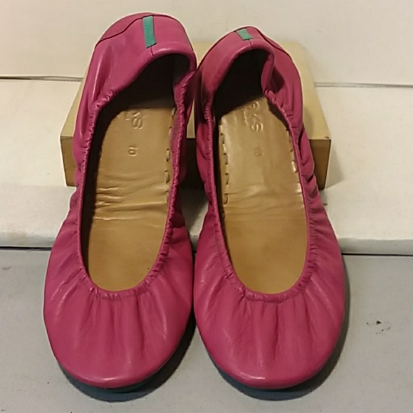 Tieks Shoes - Pink Tieks ballet flats